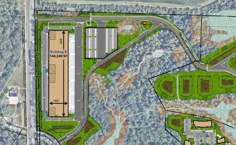 Industrial in Bordentown, NJ for lease Site Plan- Image 1 of 1