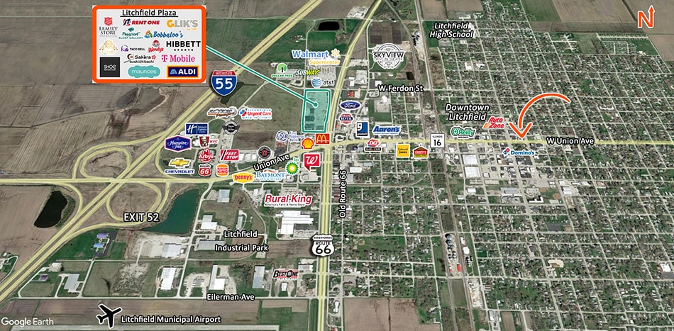 115-117 E Union Ave, Litchfield, IL for sale - Building Photo - Image 3 of 8