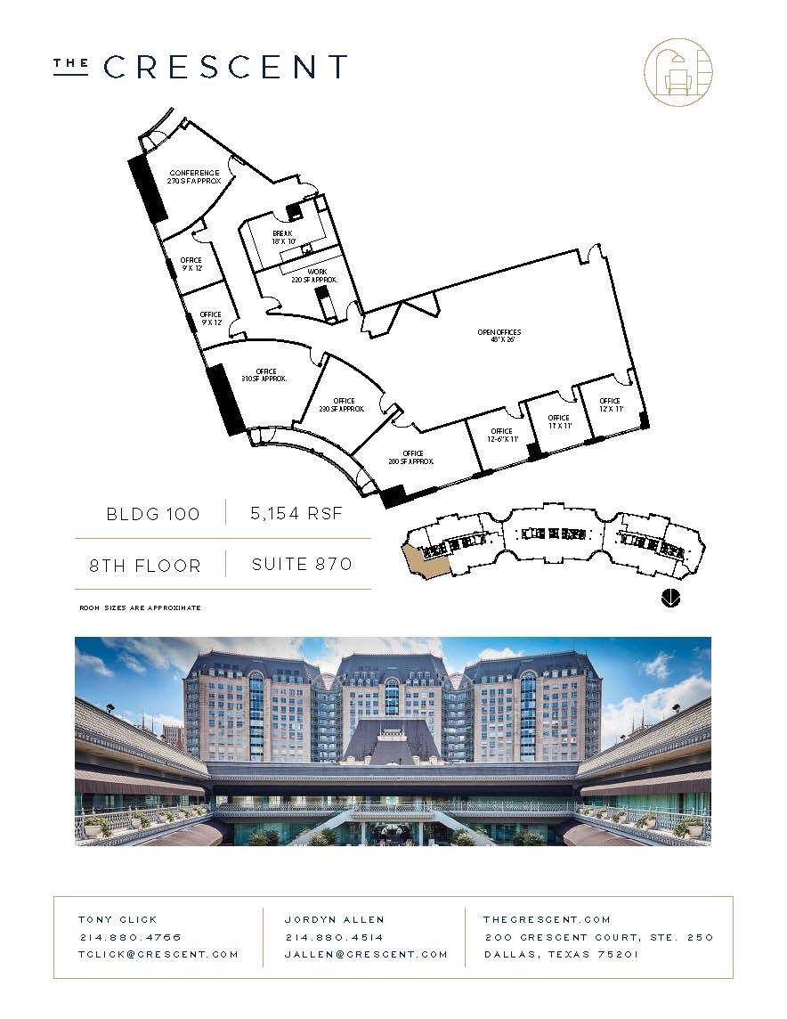 100 Crescent Ct, Dallas, TX for lease Building Photo- Image 1 of 1