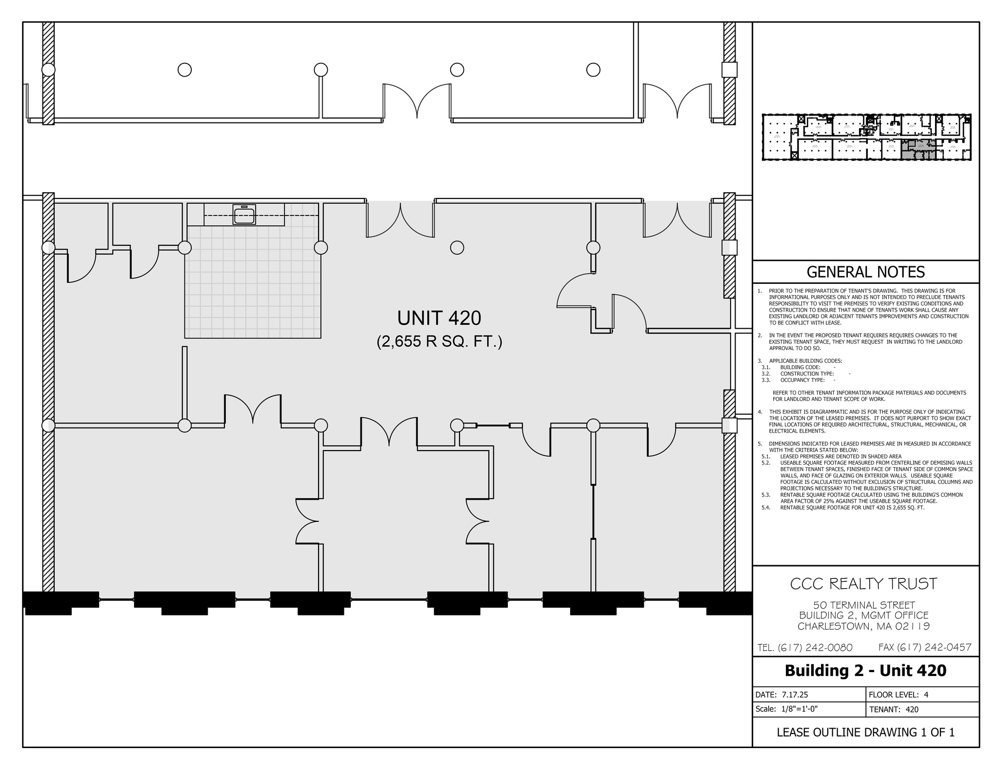 50 Terminal St, Charlestown, MA for lease Site Plan- Image 1 of 1
