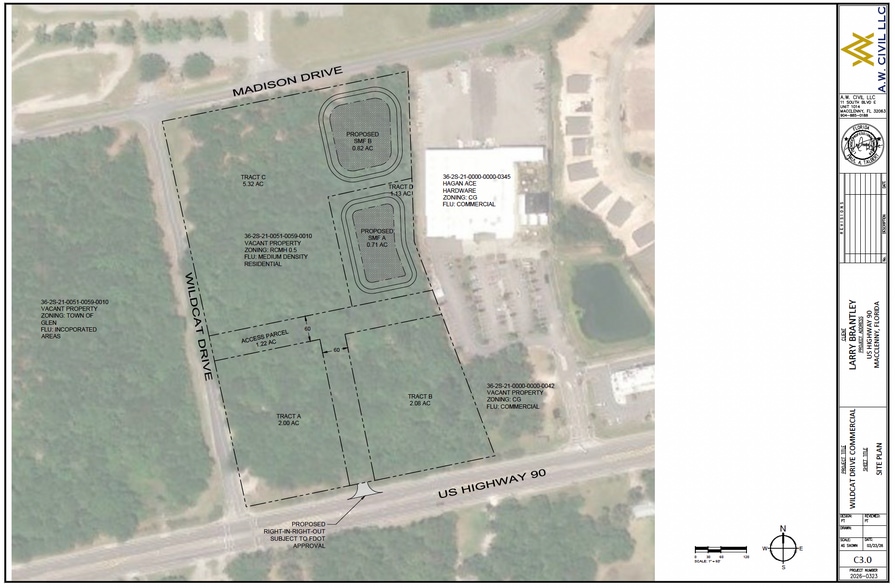 0 US Highway 90, Glen Saint Mary, FL for sale - Building Photo - Image 3 of 4