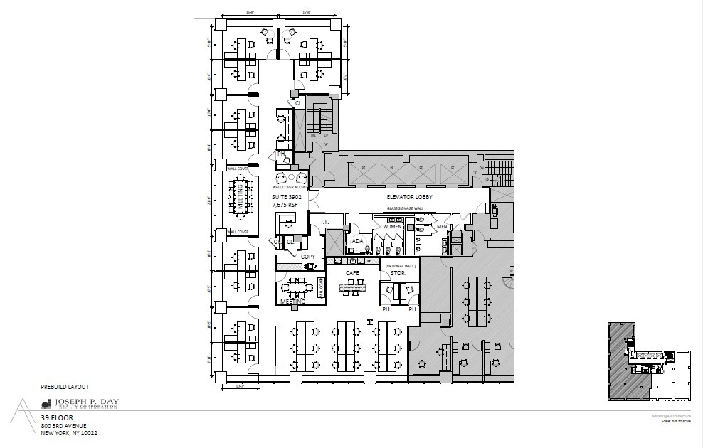 800 Third Ave, New York, NY à louer Plan d’étage- Image 1 de 1