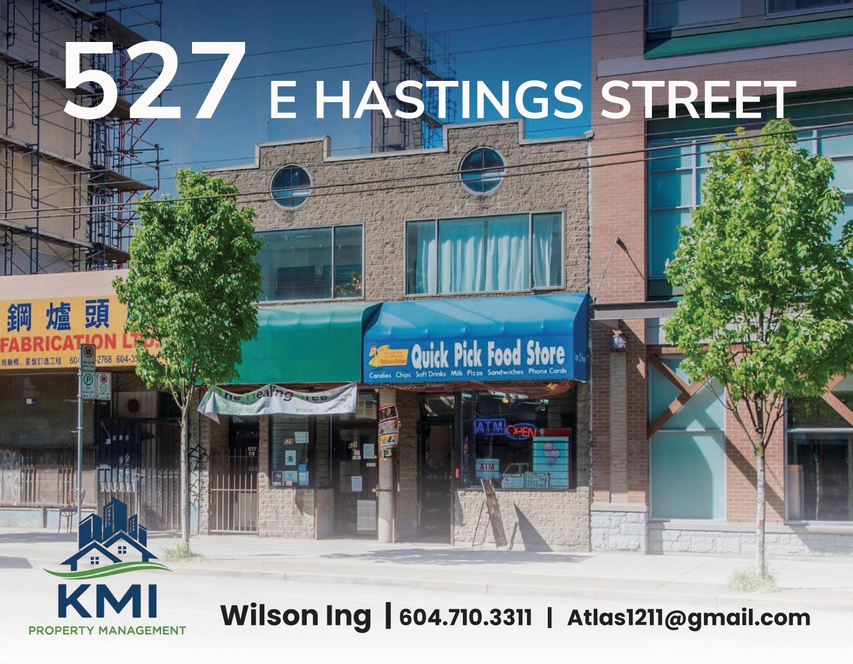 527-531 E Hastings St, Vancouver, BC for lease Primary Photo- Image 1 of 8