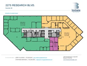 2275 Research Blvd, Rockville, MD for lease Floor Plan- Image 1 of 1