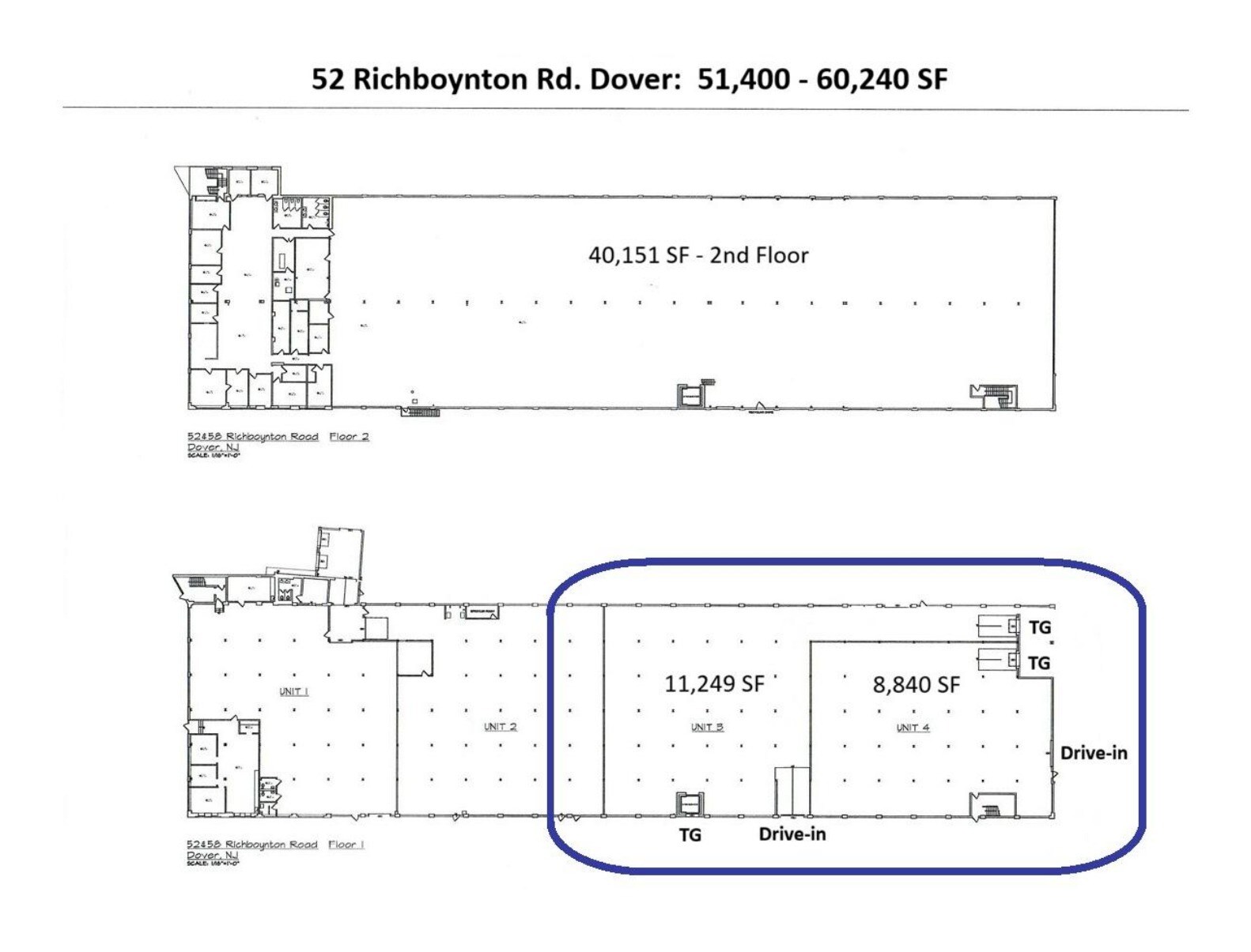 52 Richboynton Rd, Dover, NJ for lease Floor Plan- Image 1 of 1