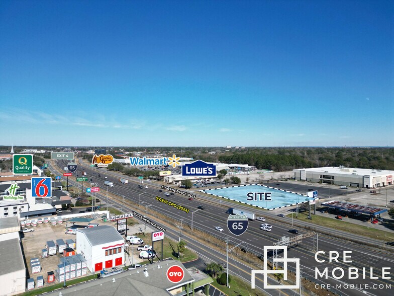 3250 3250 Airport Blvd, Mobile, AL à vendre - Aérien - Image 3 de 9