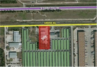 3200 Greens Rd, Houston, TX - AERIAL  map view