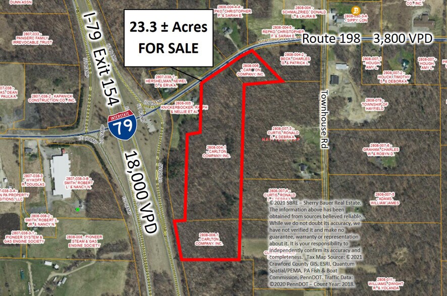 0 Route 198, Saegertown, PA à vendre - Photo du bâtiment - Image 2 de 2