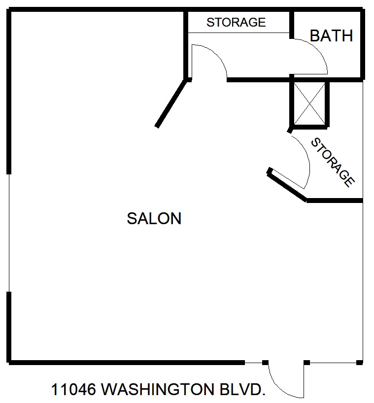 11036-11046 Washington Blvd, Whittier, CA for lease Floor Plan- Image 1 of 1