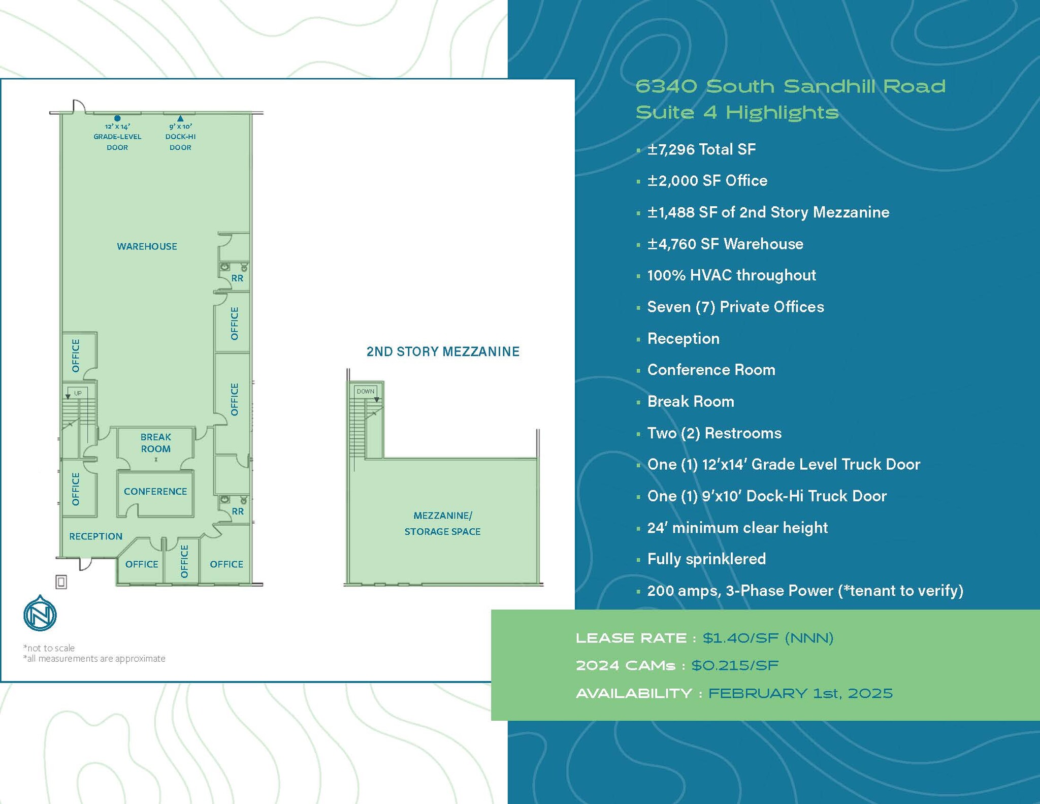 6320 S Sandhill Rd, Las Vegas, NV for lease Floor Plan- Image 1 of 2