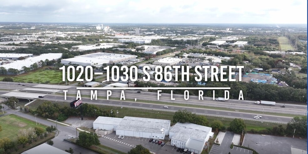 1020-1030 S 86th St, Tampa, FL à vendre - Vidéo aérienne - Image 2 de 39