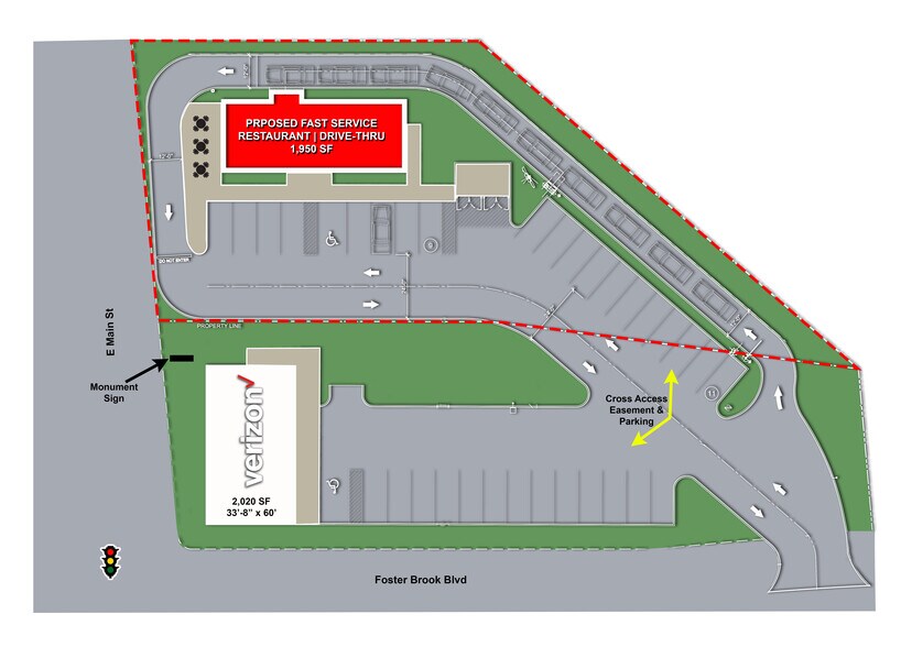 E Main St & Foster Brook Bl, Bradford, PA à louer - Photo du bâtiment - Image 2 de 2