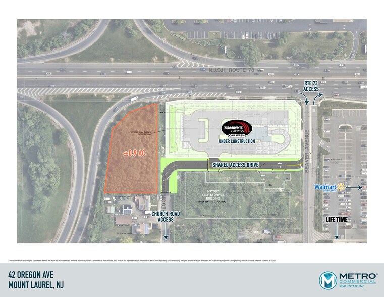 41 Oregon Ave, Mount Laurel, NJ for sale - Site Plan - Image 2 of 2