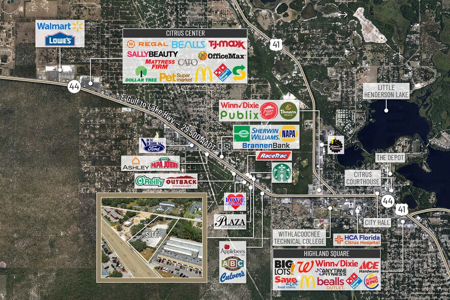 2050 Highway 44 W, Inverness, FL à vendre - Photo du bâtiment - Image 2 de 39