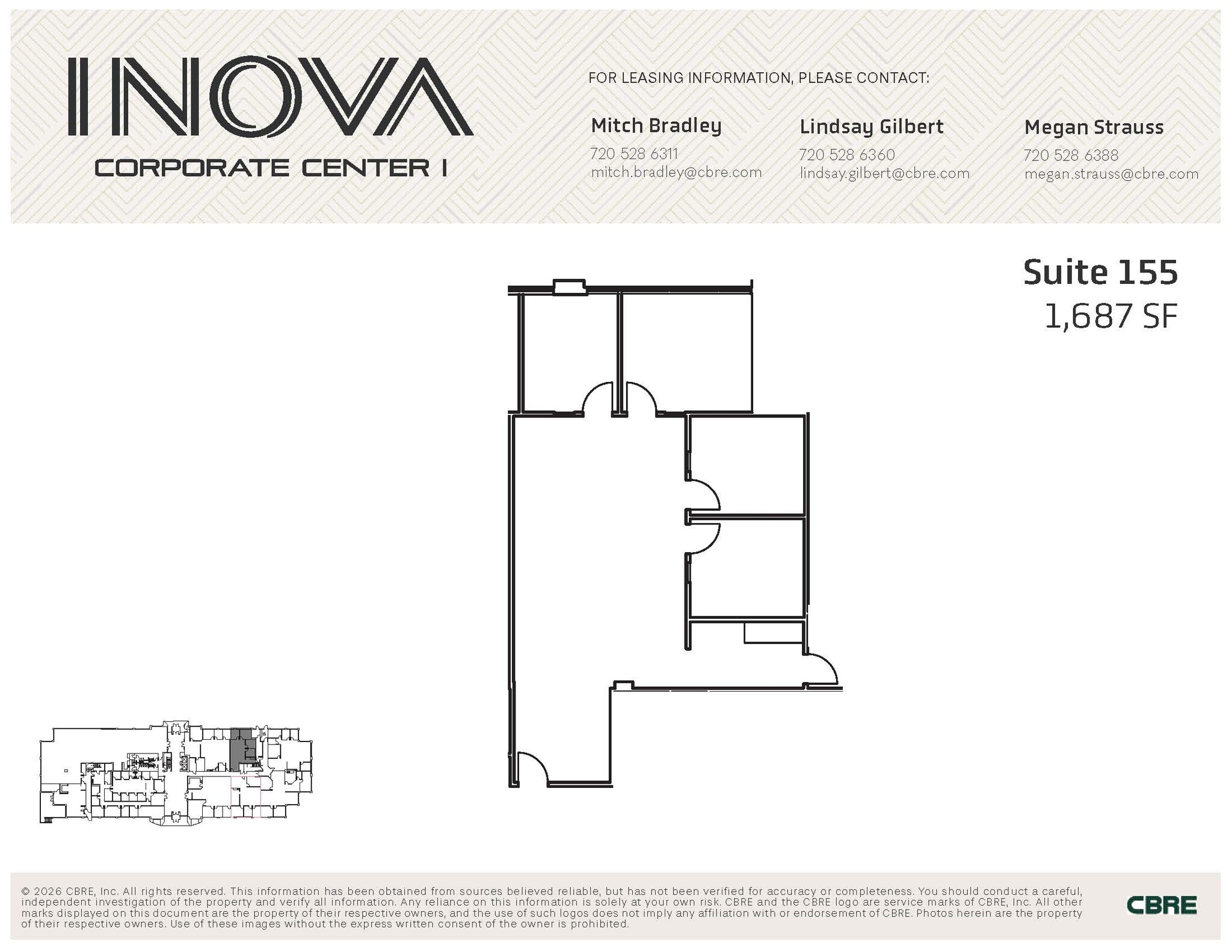 10700 E Geddes Ave, Englewood, CO for lease Floor Plan- Image 1 of 1