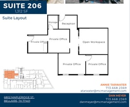 6802 Mapleridge St, Bellaire, TX à louer Photo intérieure- Image 1 de 1