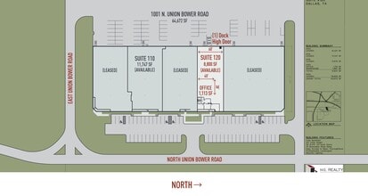 1001 N Union Bower Rd, Irving, TX for lease Site Plan- Image 1 of 1