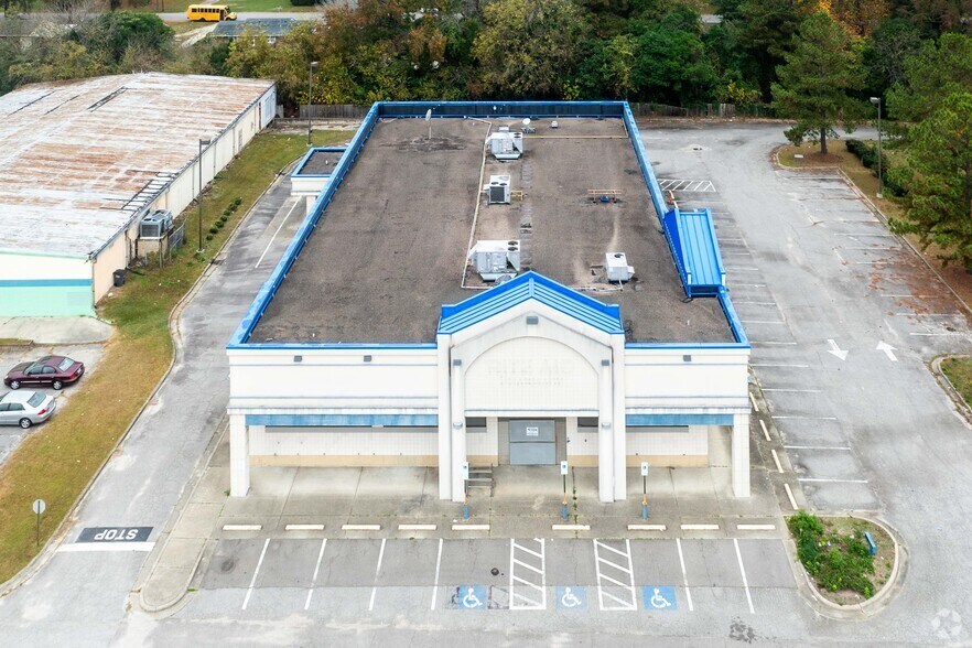 824 W Raleigh Blvd, Rocky Mount, NC à louer - Aérien - Image 3 de 16