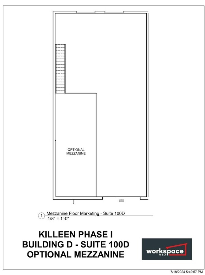 704 Progress Dr, Killeen, TX 76543 - Unité 100D -  - Plan d’étage - Image 2 of 2