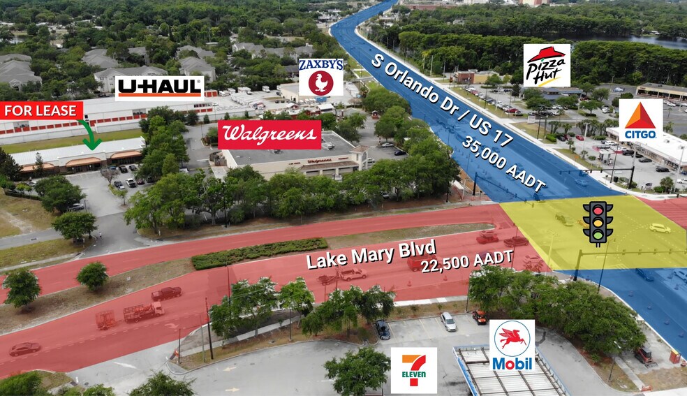 111 E Lake Mary Blvd, Sanford, FL for lease - Building Photo - Image 3 of 14