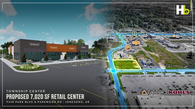 More details for Corner of Fair Park Blvd. & Parkwood Dr, Jonesboro, AR - Retail for Lease