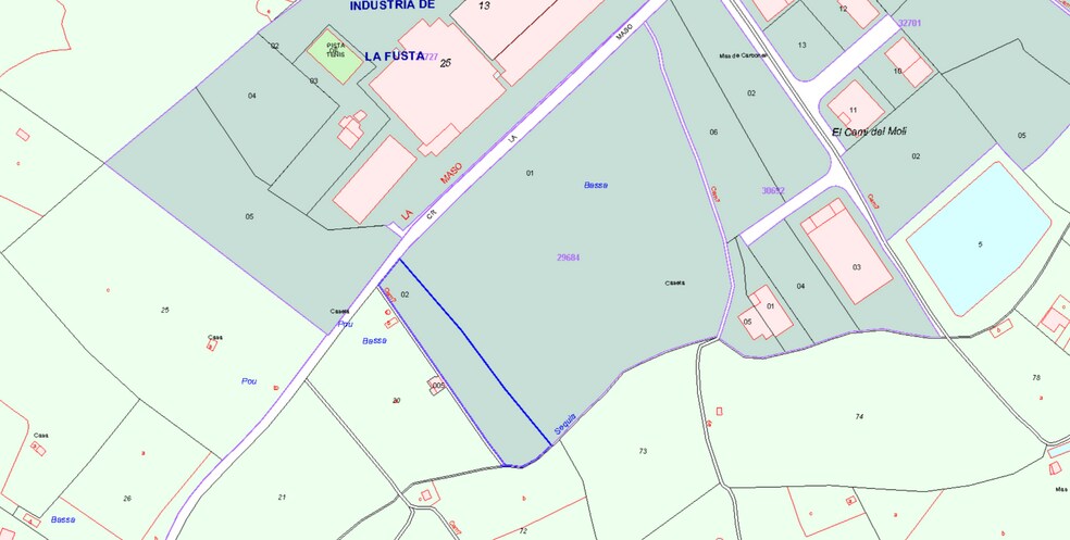 Terrain dans Vallmoll, Tarragona à vendre - Plan de site - Image 3 de 3