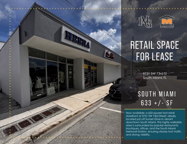 More details for 5731 SW 73rd St, South Miami, FL - Retail for Lease