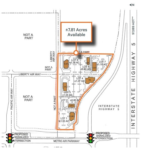 NEC Metro Air Pkwy Pky, Sacramento, CA for sale - Site Plan - Image 2 of 2