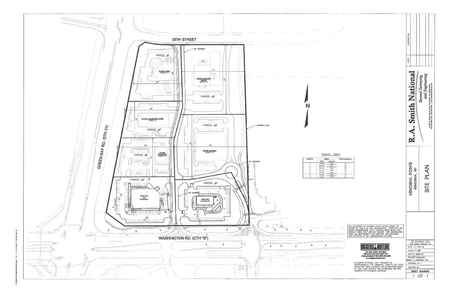 35th St, Kenosha, WI for sale - Site Plan - Image 2 of 9