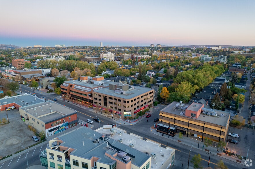1228 Kensington Rd NW, Calgary, AB for lease - Aerial - Image 3 of 5
