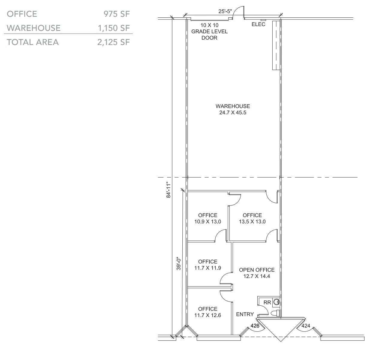 1225 W College Ave, Carrollton, TX for lease Floor Plan- Image 1 of 1
