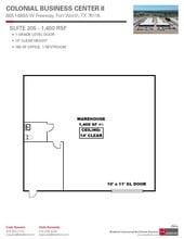 8851 West Fwy, Fort Worth, TX for lease Floor Plan- Image 1 of 1