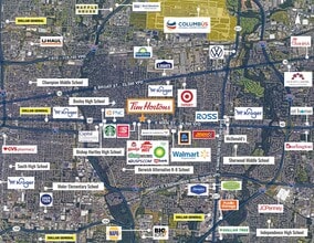 3120 E Main St, Columbus, OH - Aerial map view