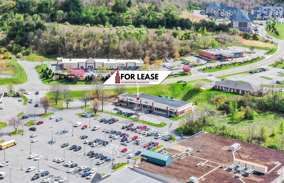 116 Kingston Dr, Daleville, VA for lease - Aerial - Image 3 of 7