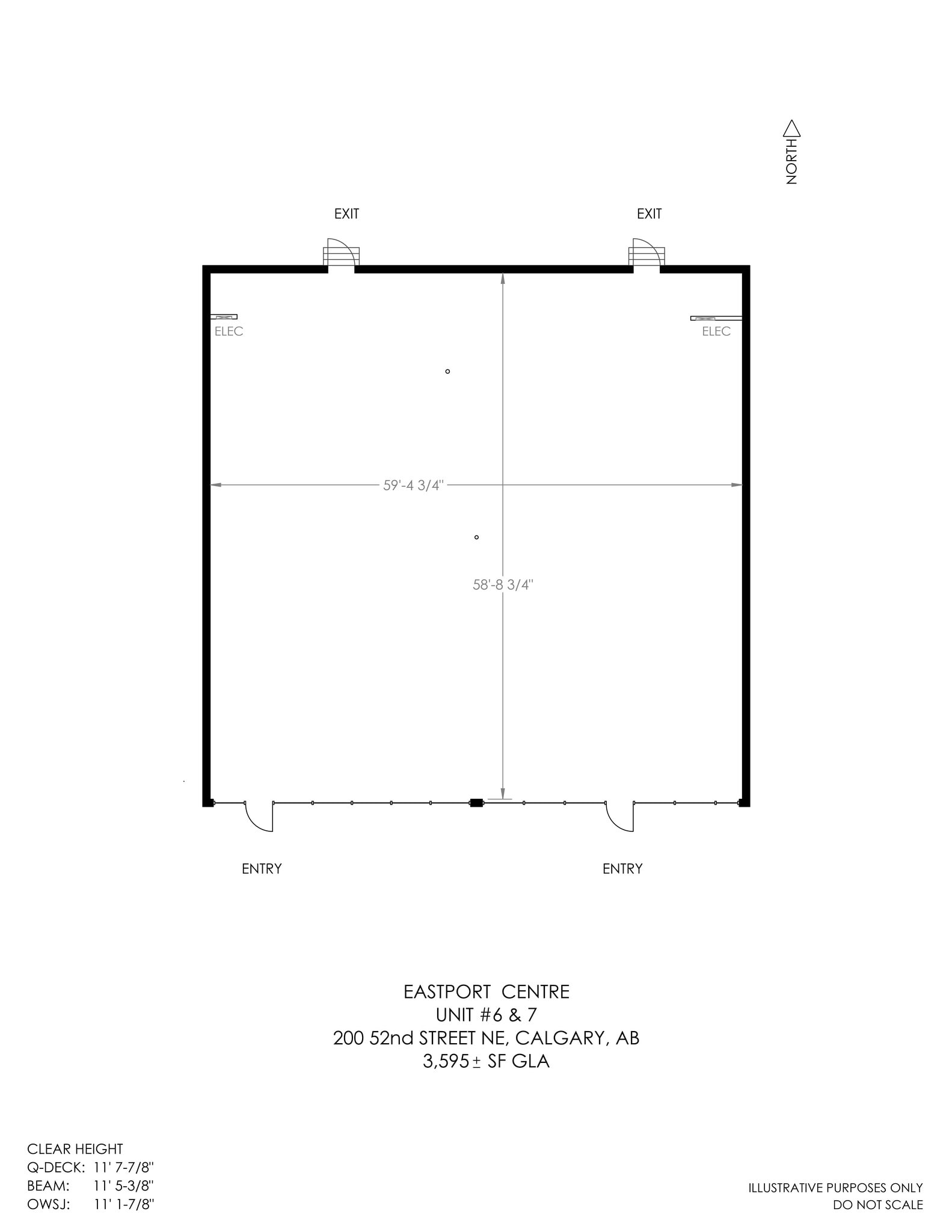 200 52nd St NE, Calgary, AB for lease Site Plan- Image 1 of 9