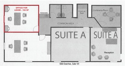 9300 Grant Ave, Manassas, VA for lease Floor Plan- Image 1 of 5