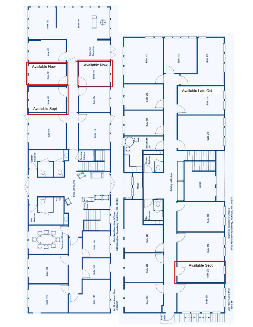 8490 Mukilteo Speedway, Mukilteo, WA for lease Floor Plan- Image 1 of 1