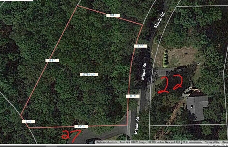 Lot 3 Maple Rd, Lake Peekskill, NY à vendre - Photo du bâtiment - Image 1 de 1