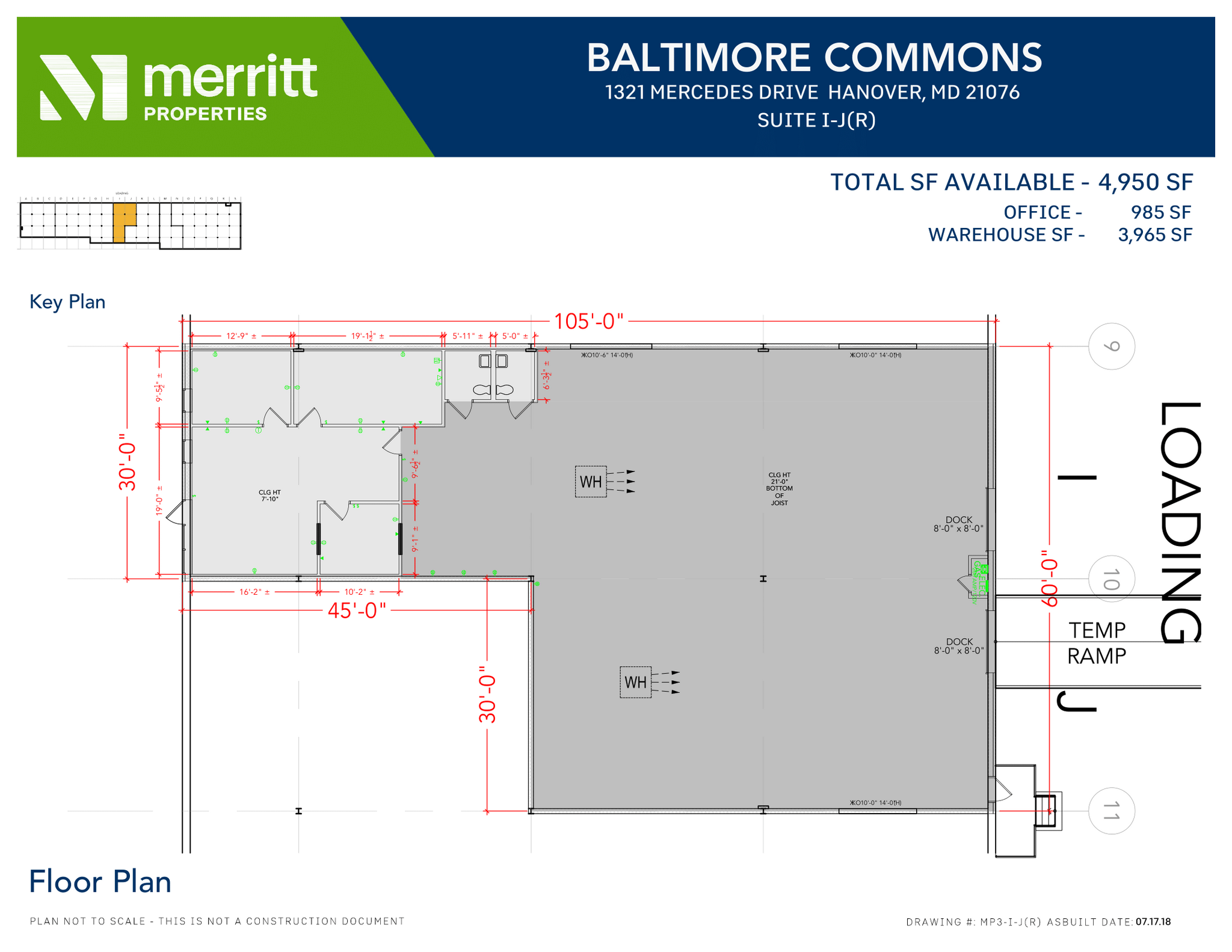 7455 New Ridge Rd, Hanover, MD à louer Plan d  tage- Image 1 de 1