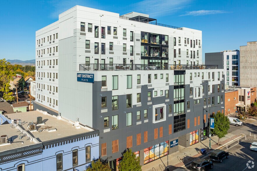 1225 Santa Fe Dr, Denver, CO à louer - Photo du bâtiment - Image 2 de 21