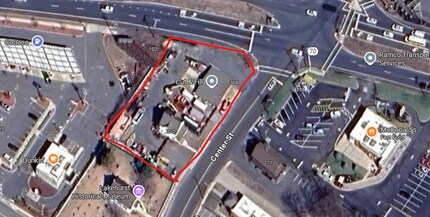 100 Route 70, Lakehurst, NJ - Aérien  Vue de la carte