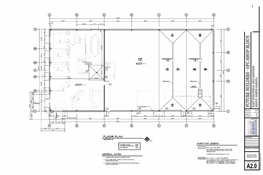 7100 Highway 2 E, Minot, ND à louer - Plan cadastral - Image 2 de 12