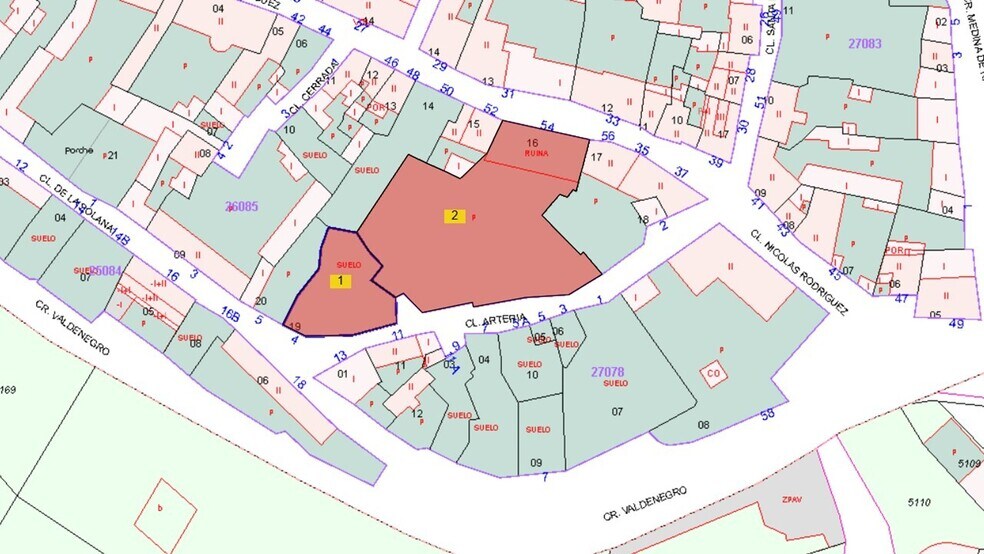 Calle Nicolás Rodríguez, Montealegre de Campos, Valladolid for sale - Floor Plan - Image 2 of 5