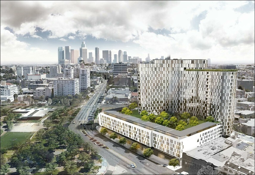 2801 Sunset Pl, Los Angeles, CA à louer - Photo du bâtiment - Image 2 de 109