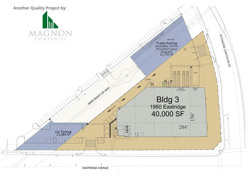 1980 Eastridge Ave, Riverside, CA à louer - Plan de site - Image 1 de 26