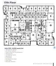 215 9th Ave SW, Calgary, AB à louer Plan d’étage- Image 1 de 1