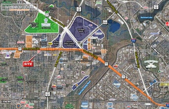 1500 E Airport Fwy, Irving, TX - Aérien  Vue de la carte