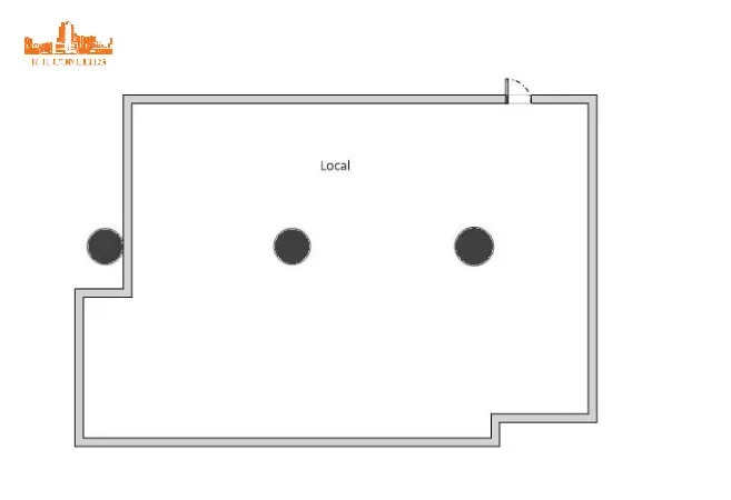Commerce de détail dans Le Blanc-Mesnil à louer - Plan d’étage - Image 3 de 3