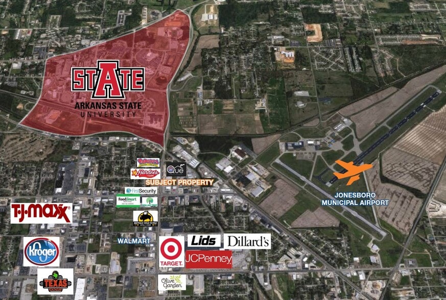 1328 Stadium Blvd, Jonesboro, AR for sale - Building Photo - Image 3 of 3