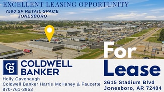 More details for 3615 Stadium Blvd, Jonesboro, AR - Retail for Lease
